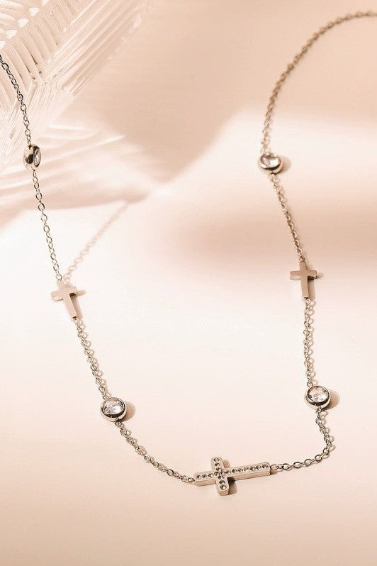 Cross Chain Necklace