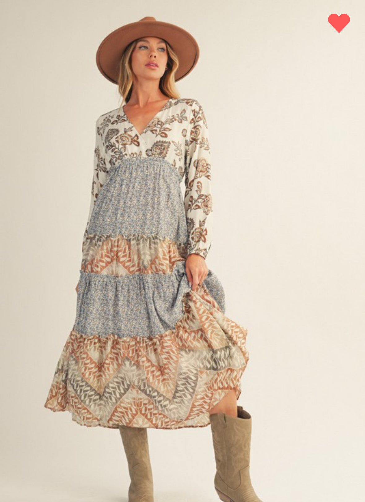 Tiered Midi Dress Jodifl