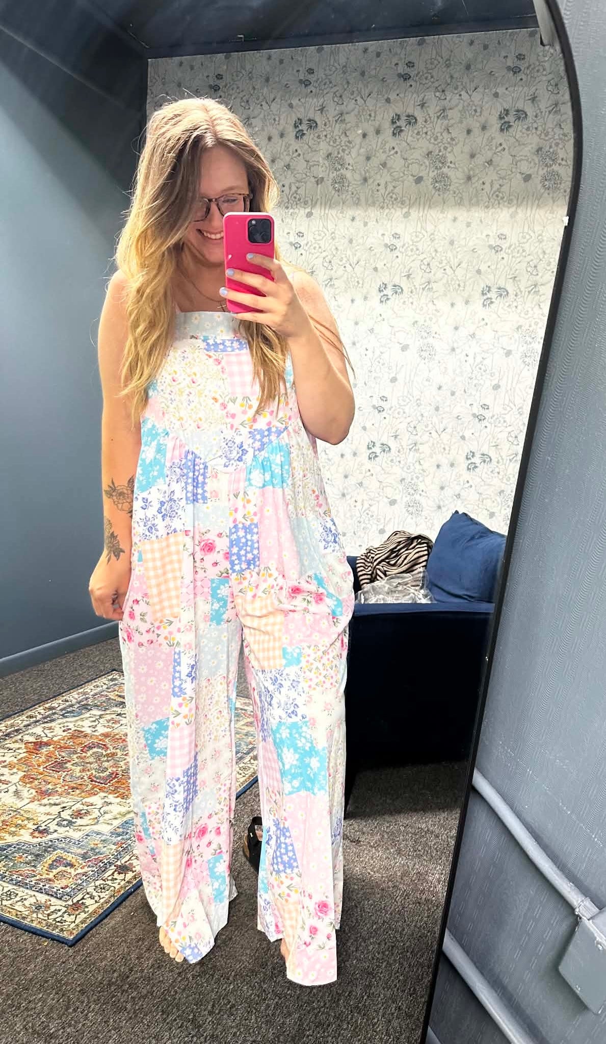 Floral Patchwork Bibs