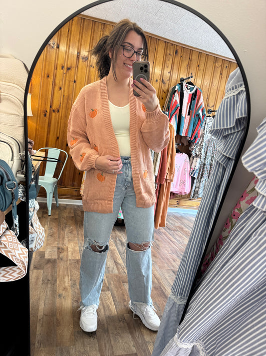 Pumpkin Cardigan