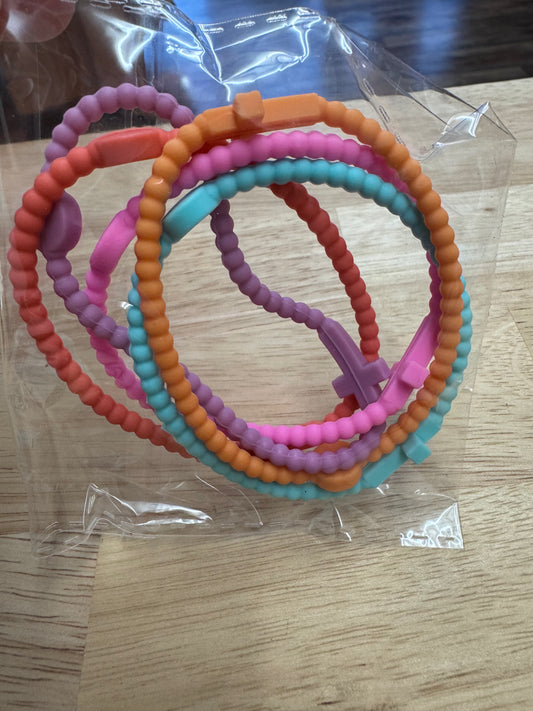 Silicon Cross Bracelet