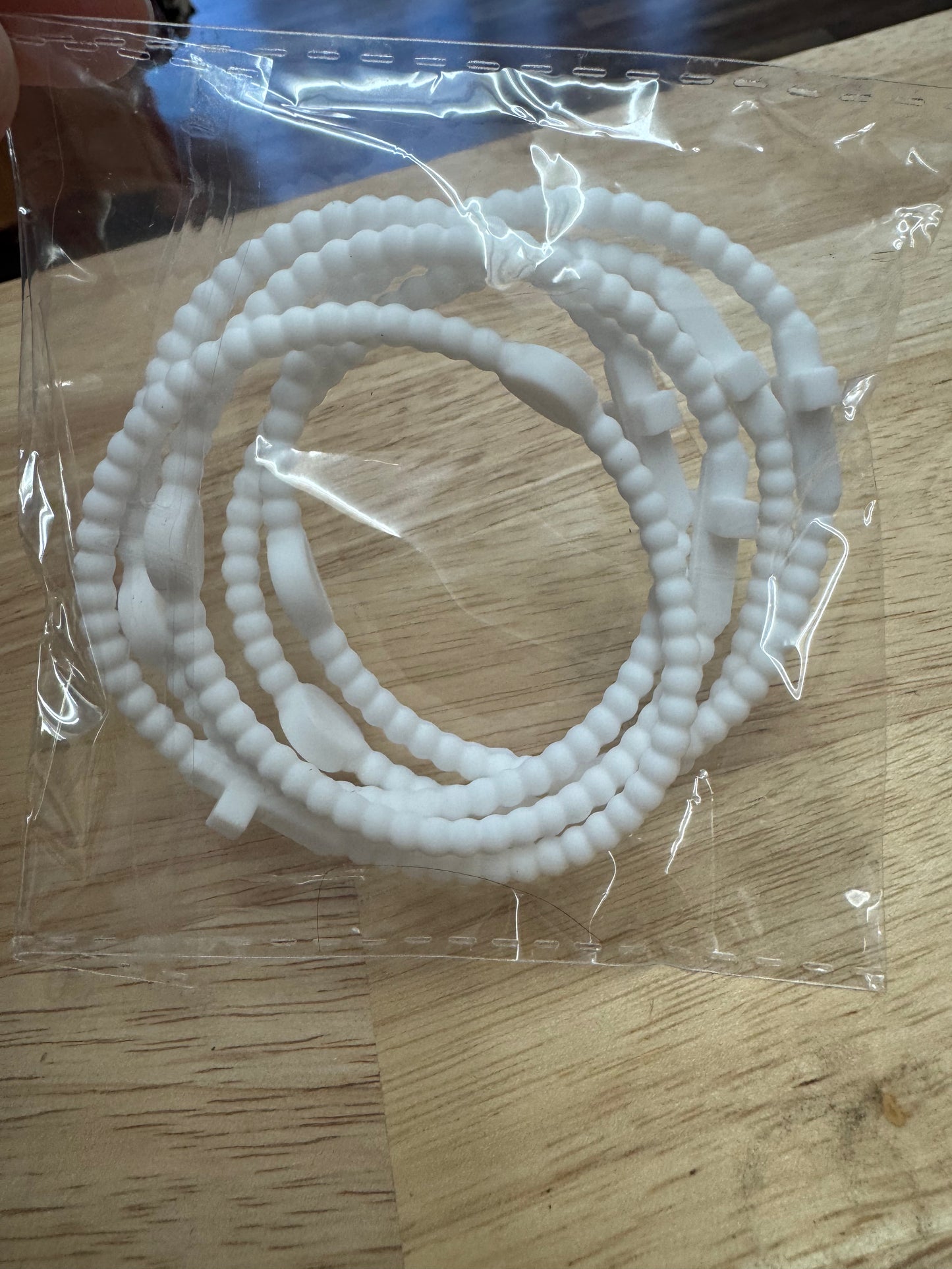 Silicon Cross Bracelet