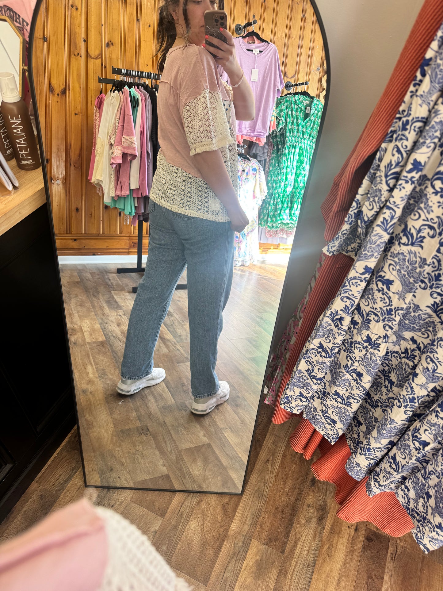 Peace Patch Top