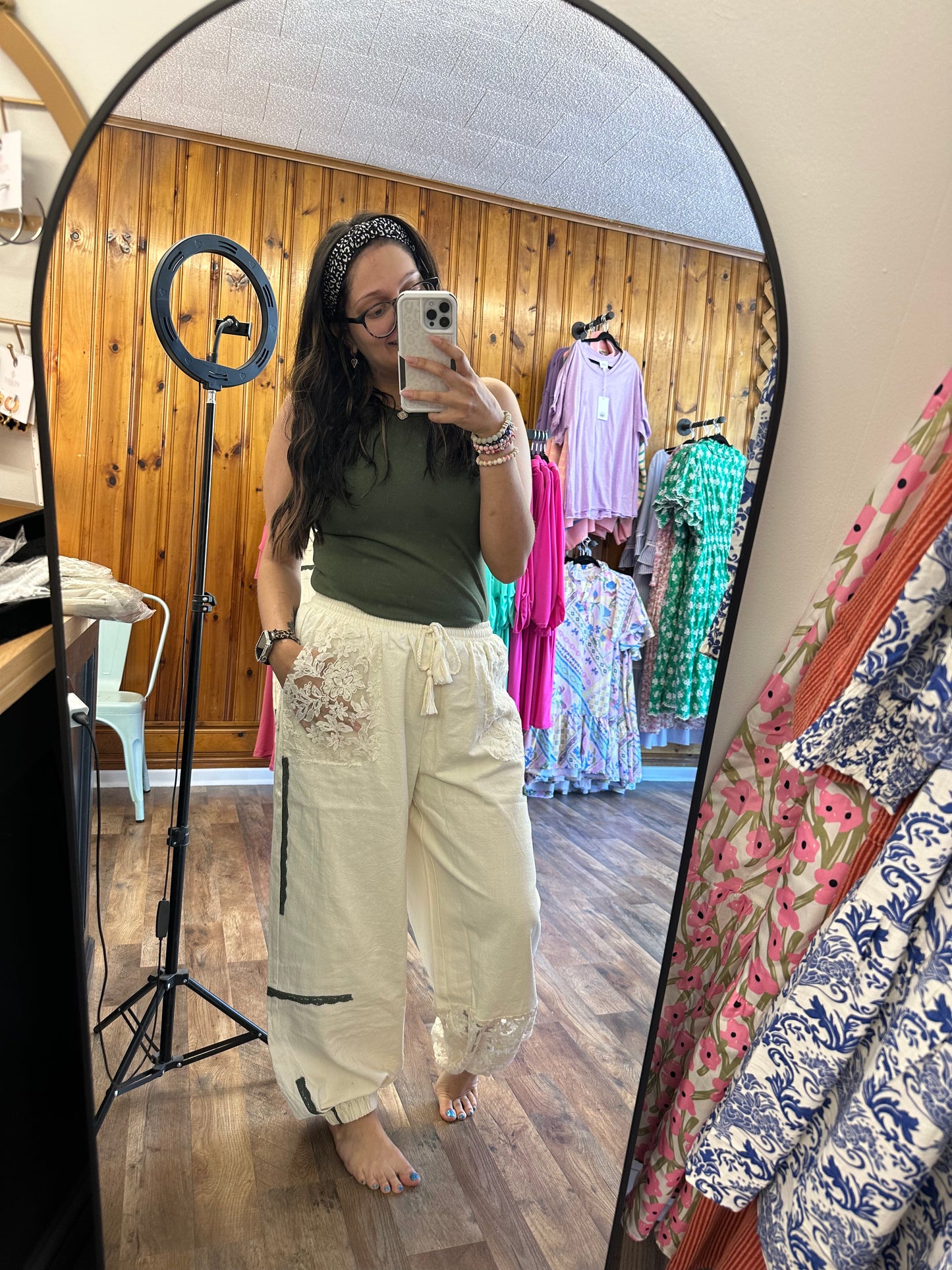 Patchwork Joggers